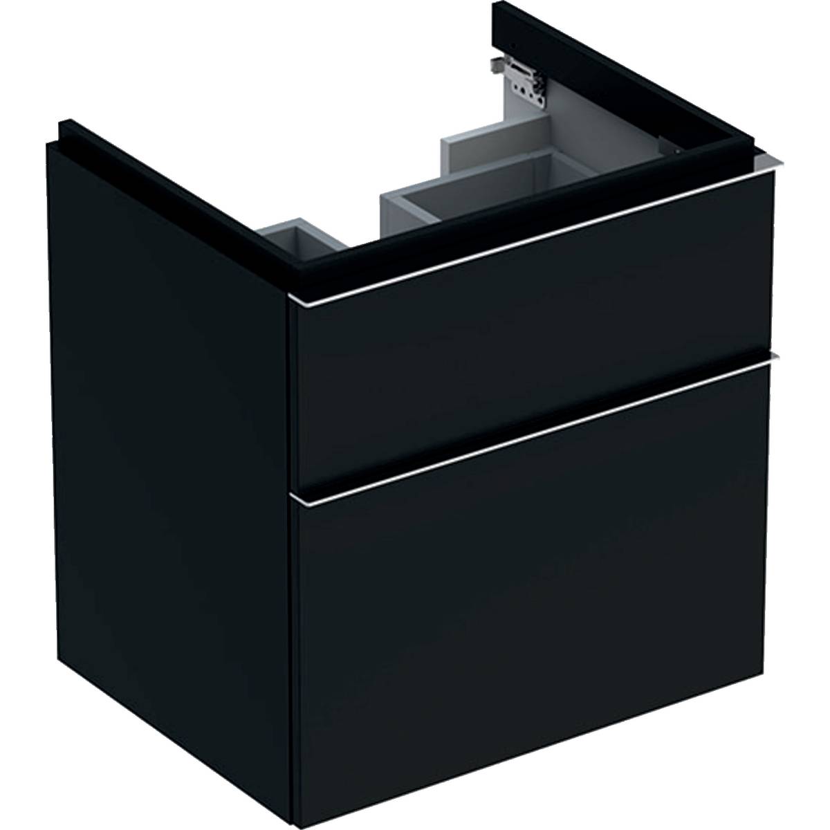 iCon cabinet for washbasin, with two drawers