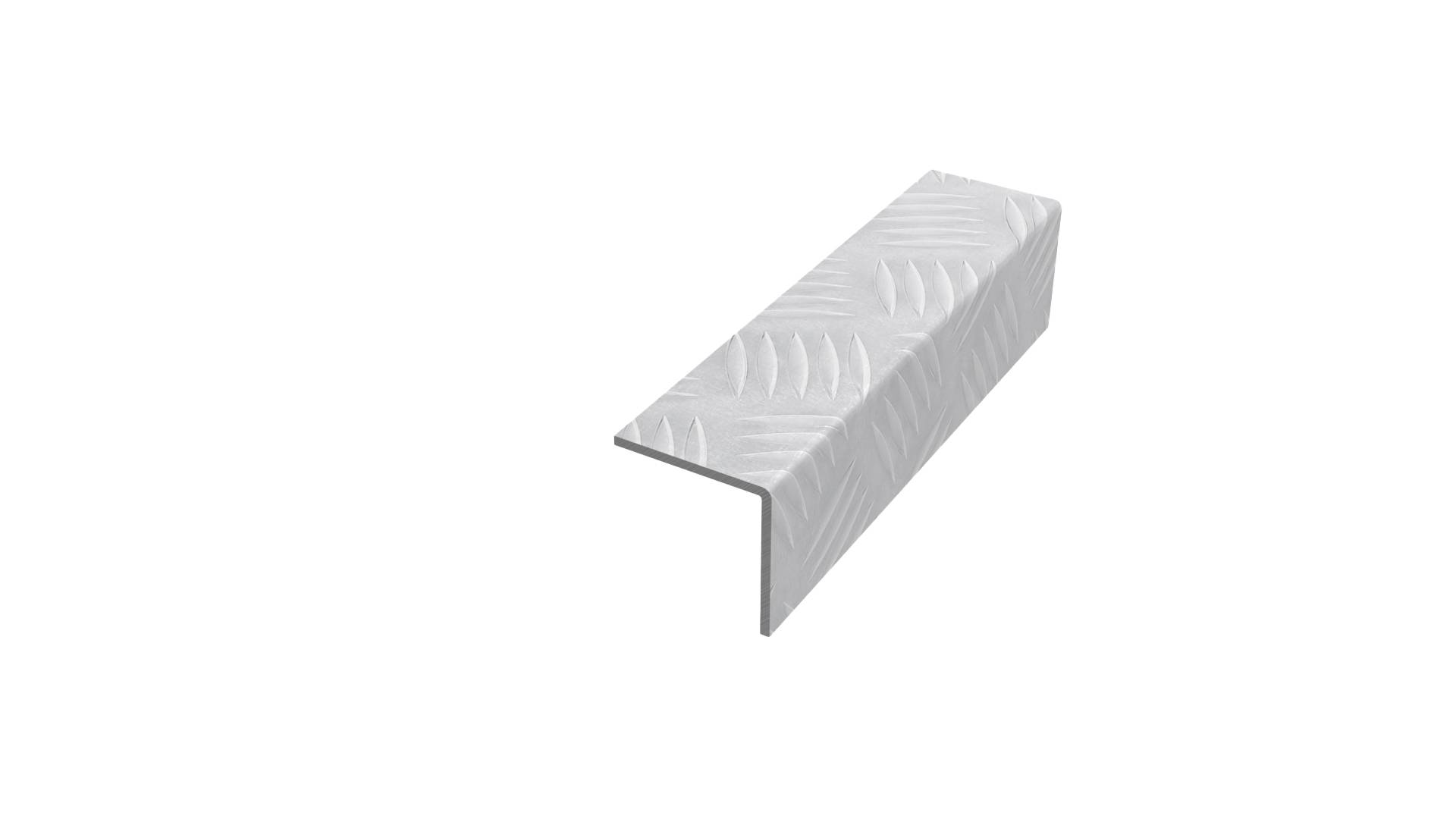 Aluminium Chequer Plate Stair Nosings