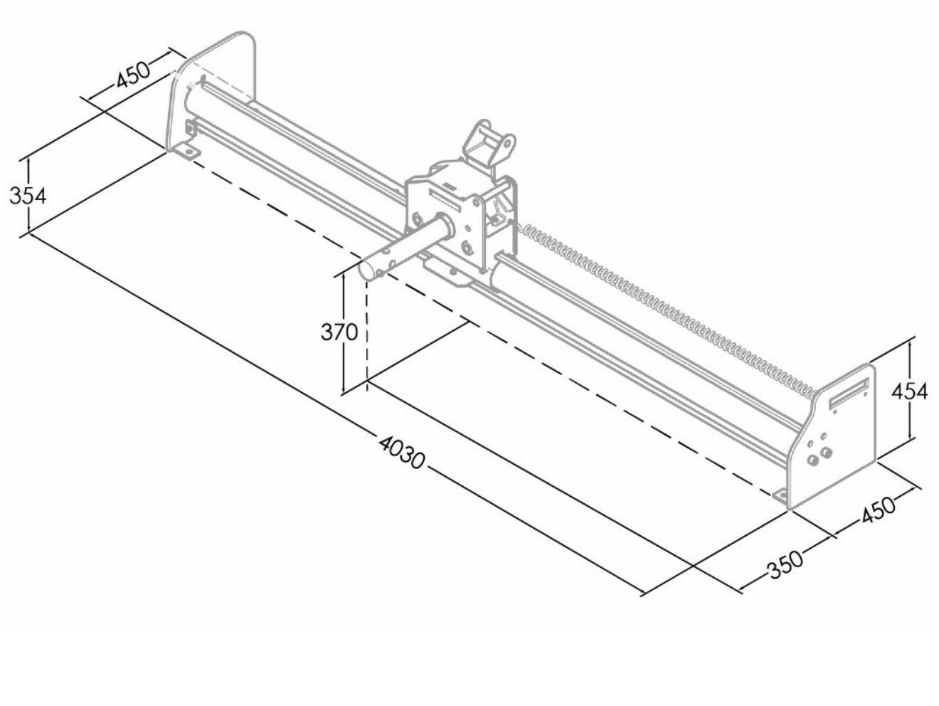 ASSA ABLOY DE6190MR Manual Wheel Restraint - Loading Bay Wheel Restraint System