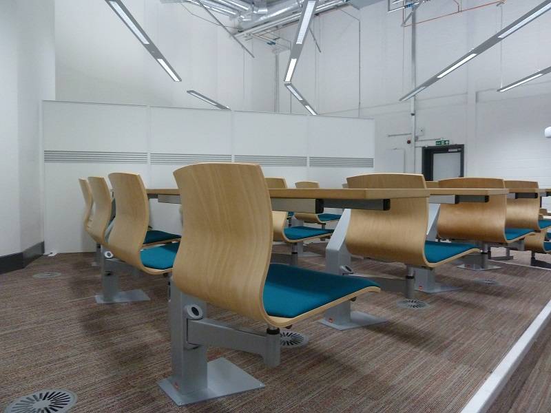 Inova 'Turn & Learn' Seating Double with Continuous Desk