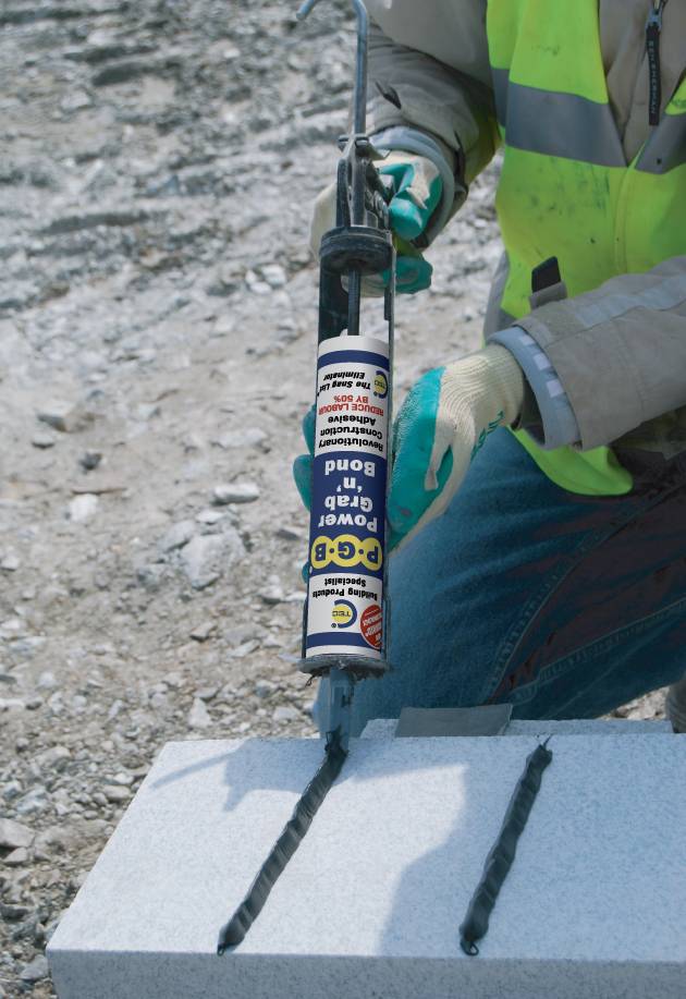 Power Grab 'n' Bond - Tribrid Polymer Construction Adhesive - Heavy duty, high grab adhesive solution 