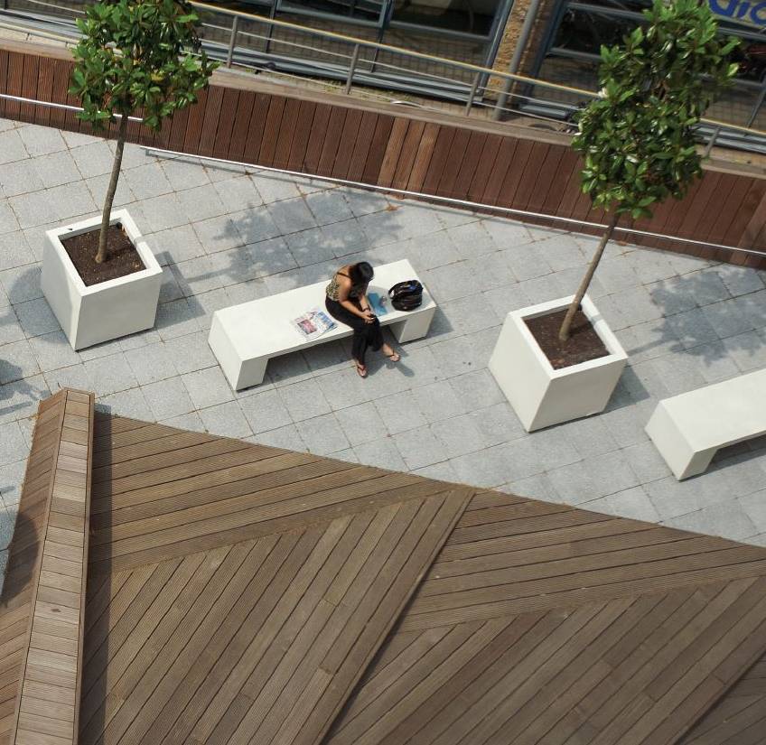 RhinoGuard® Square Protective Planter