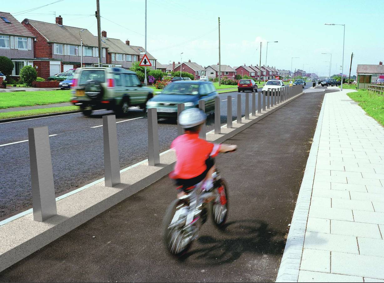 RhinoGuard® Ultra Shallow 50 Bollard - Bollard