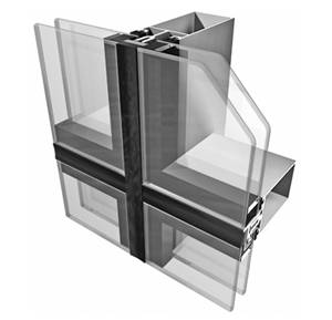 System 17 SP Silicone Pointed Curtain Walling