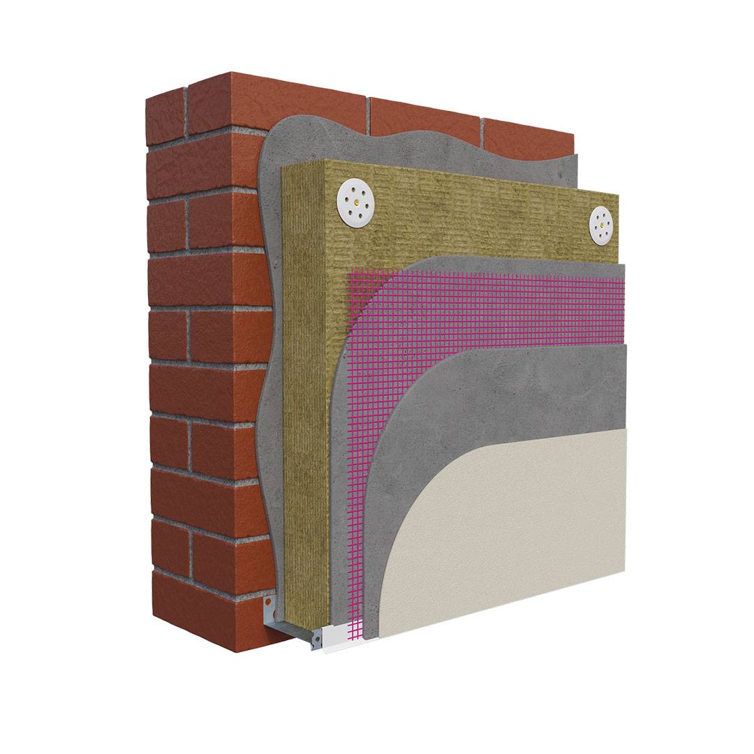 webertherm XM acrylic system (MFD) External Wall Insulation