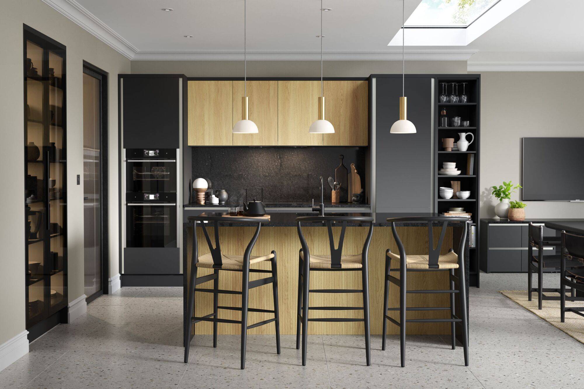 True Handleless Milano Japandi - Kitchen Cabinets