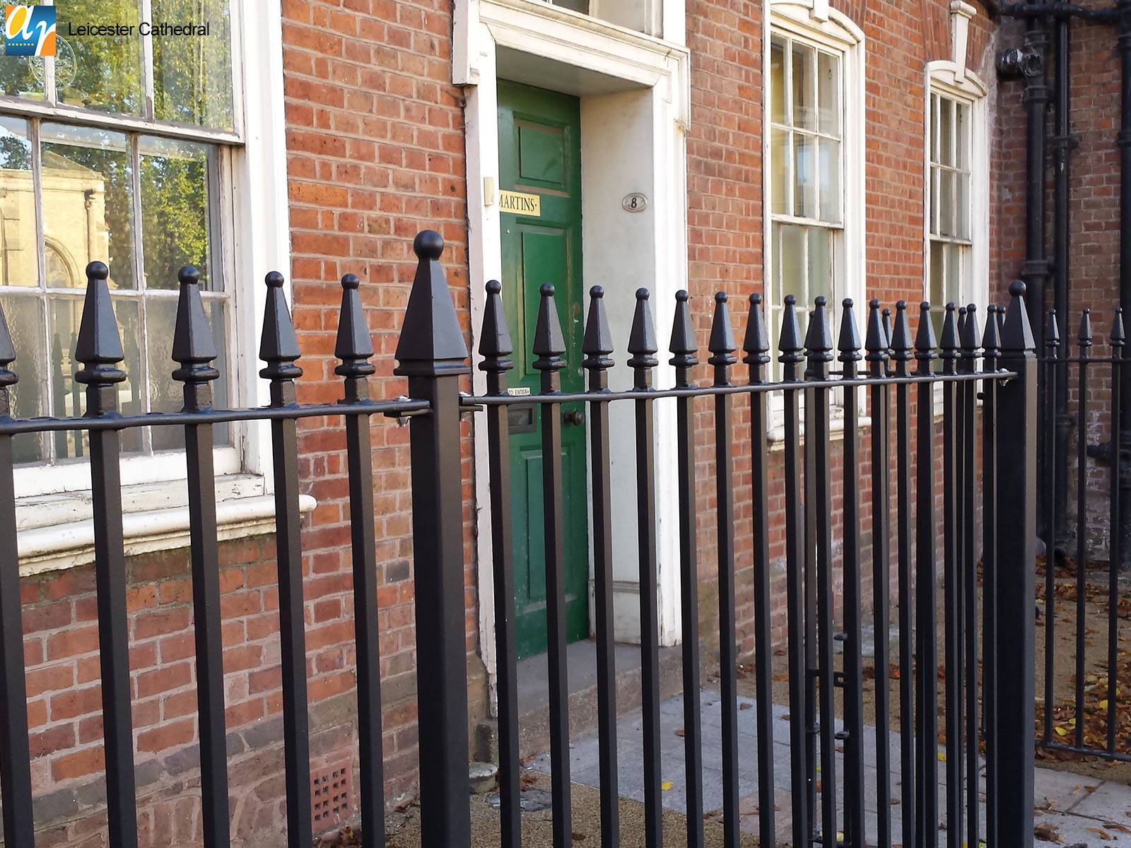 Churchill Vertical Bar Steel Railings – Decorative Security Fencing with Finial Detail