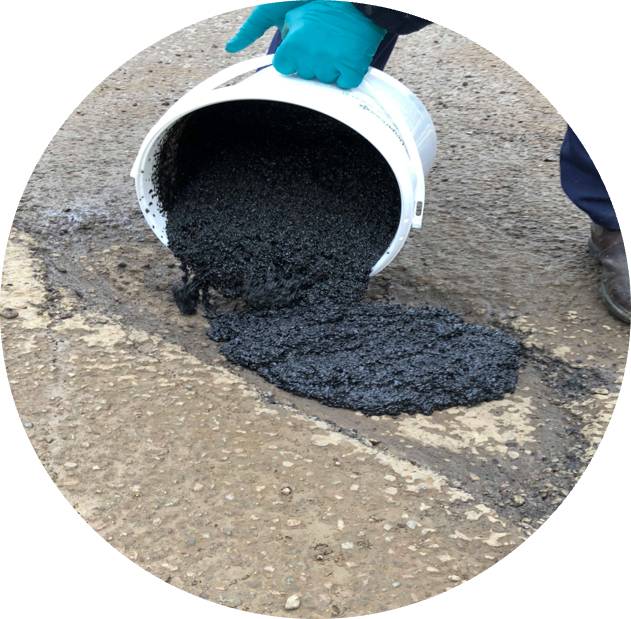 Degafill Pot Hole Repair Kit - Asphalt Repair