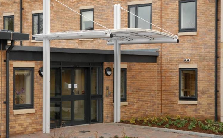 Brownhills Entrance Canopy - Entrance canopy