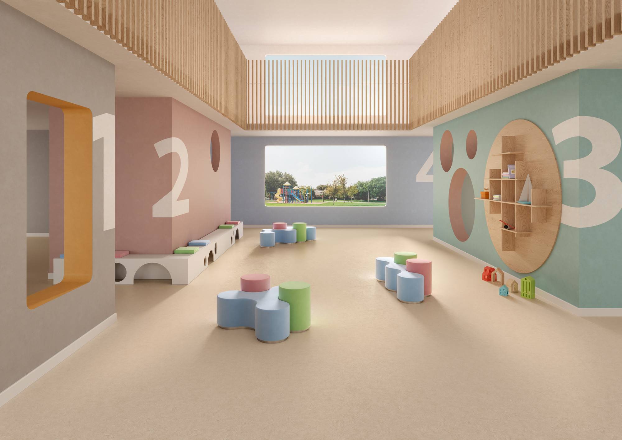 Taralay Initial Acoustic - Sheet - Vinyl flooring