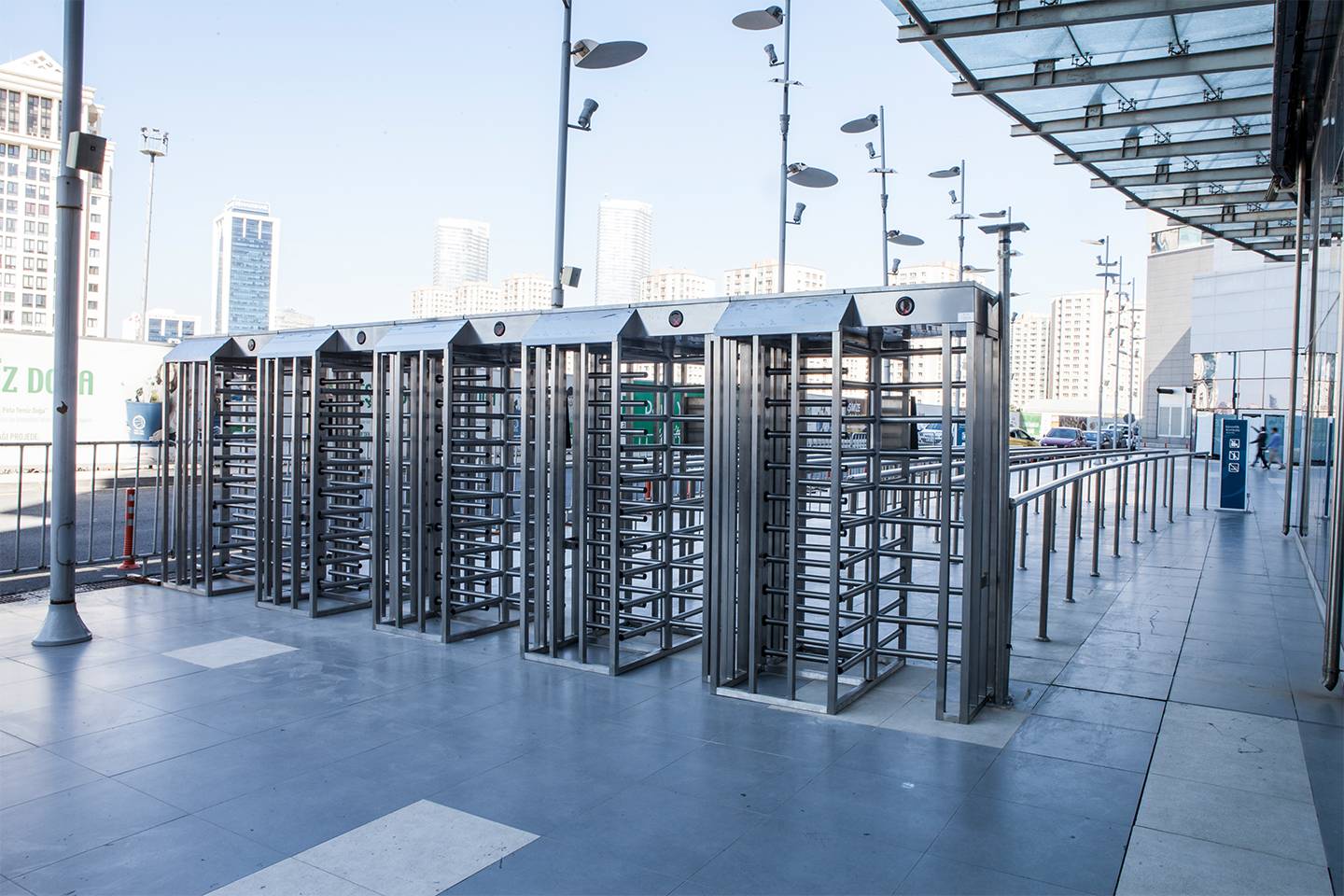 Record Maxima Full-Height Security Turnstiles