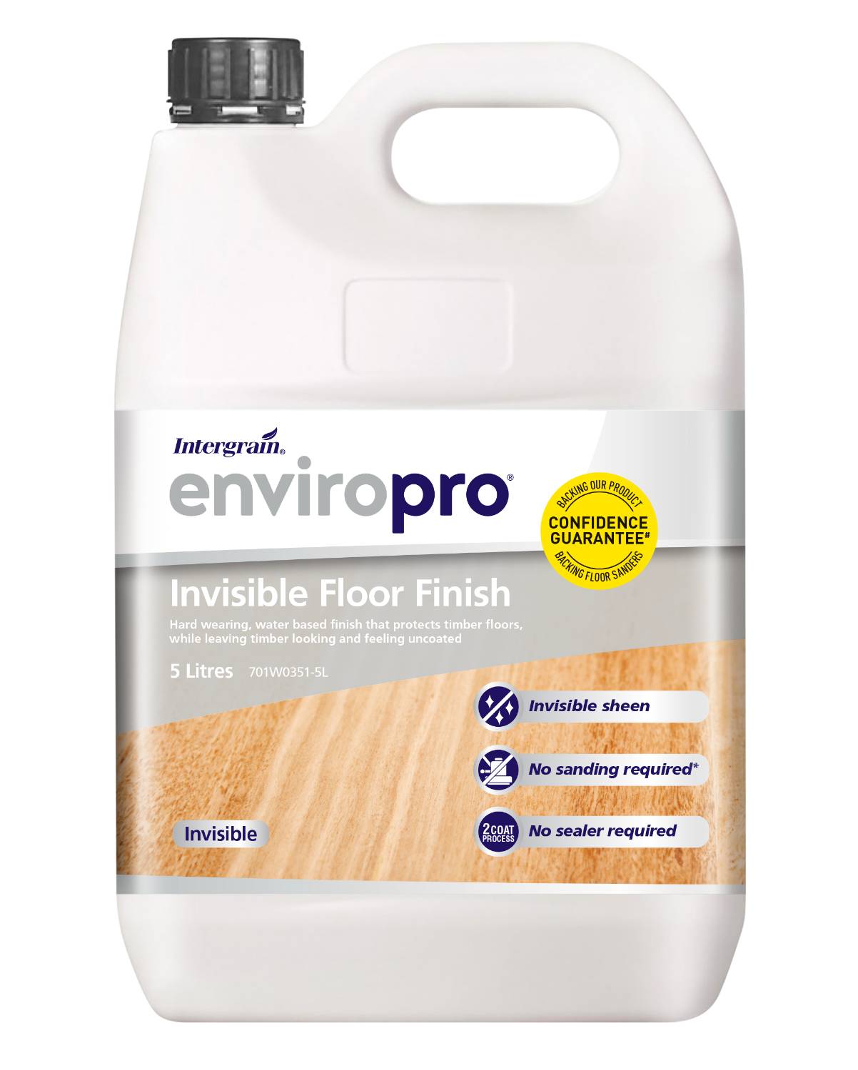 Intergrain EnviroPro Invisible Floor Finish