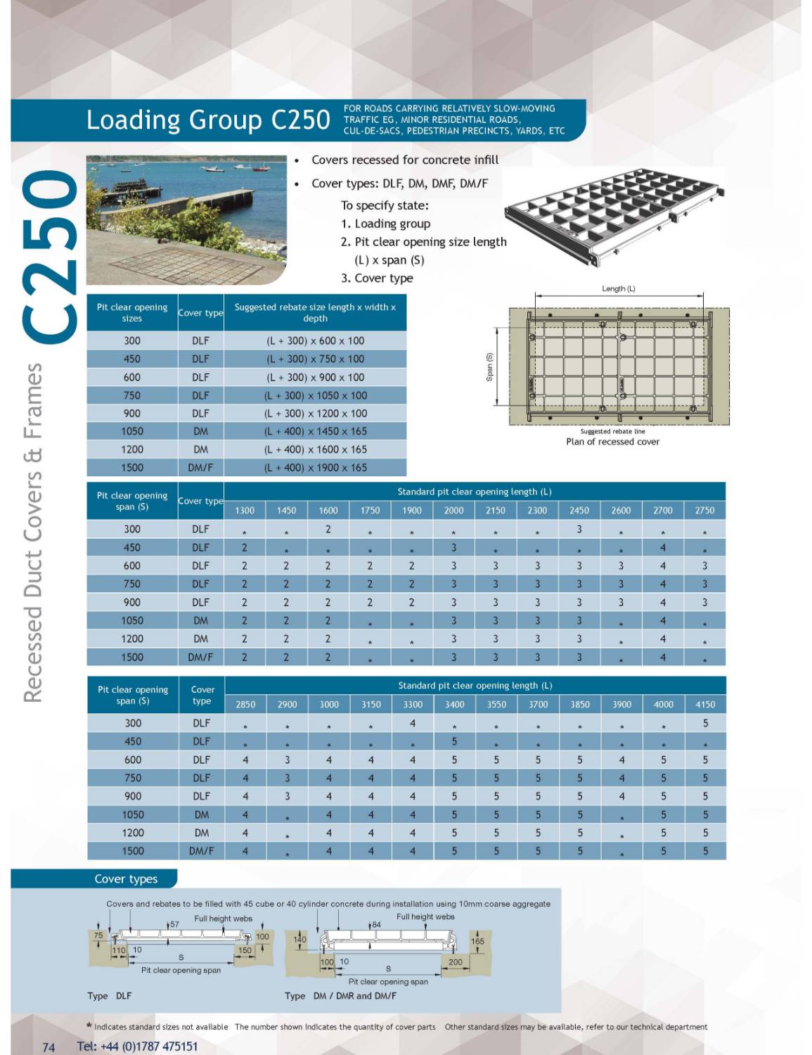 Gatic Duct/Trench Covers and Frames Alumasc Water Management