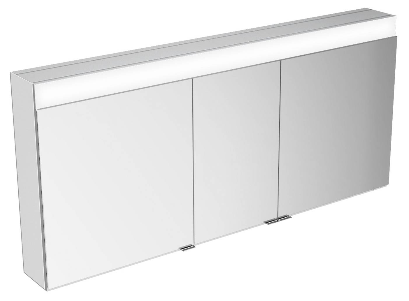 Bathroom Mirror Cabinet - (3 Door) with Lighting - Recessed & Wall Mounted options - EDITION 400 - Mirror cabinet