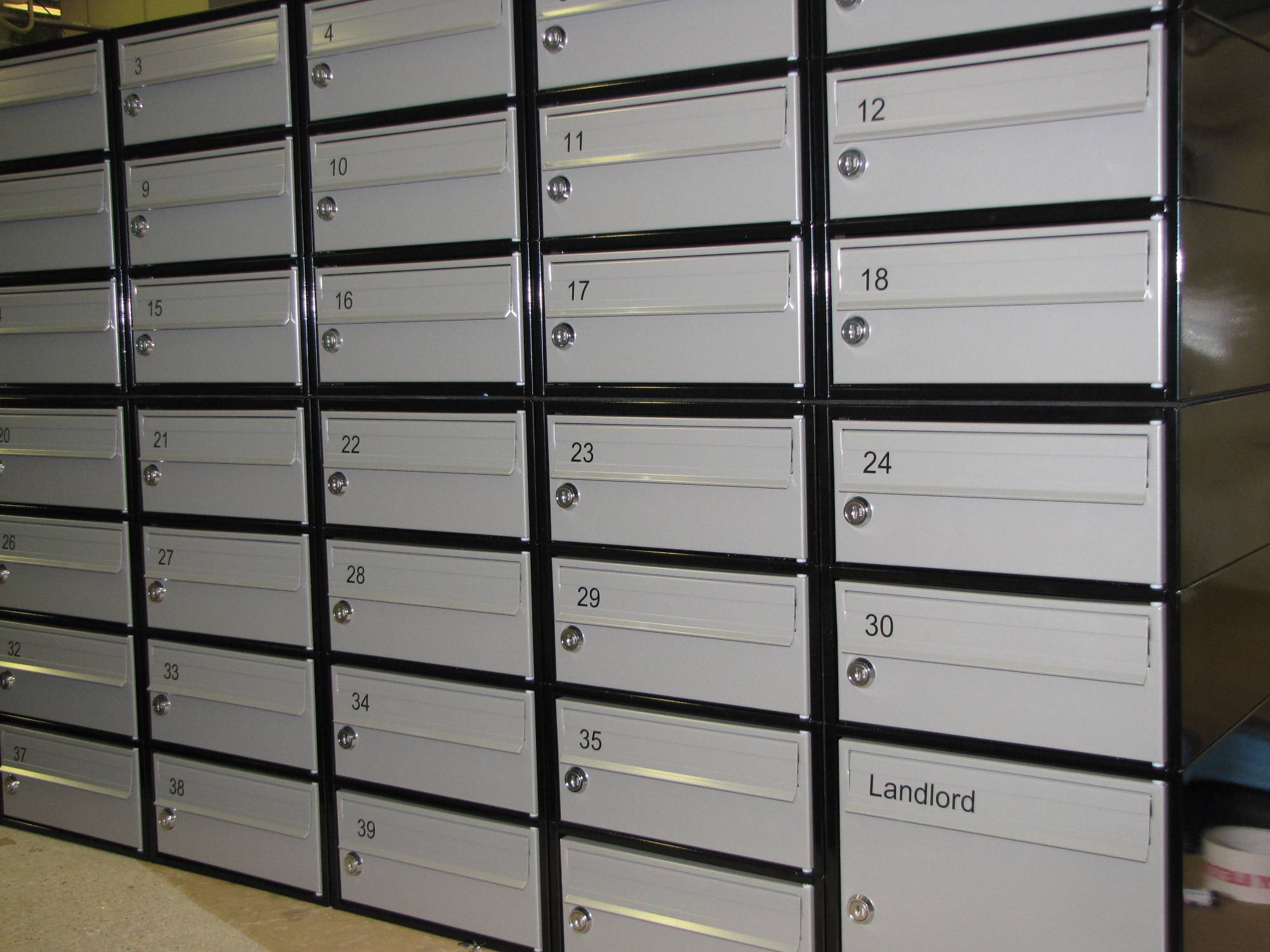 Steel 2 Mailbox | The Safety Letterbox Company | NBS BIM Library