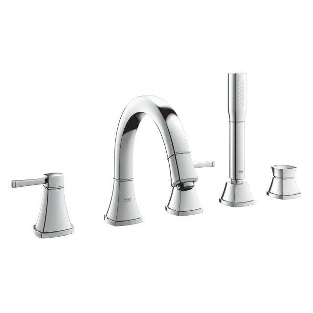 Grandera 5-Hole Single Lever Bath Combination - Water Tap