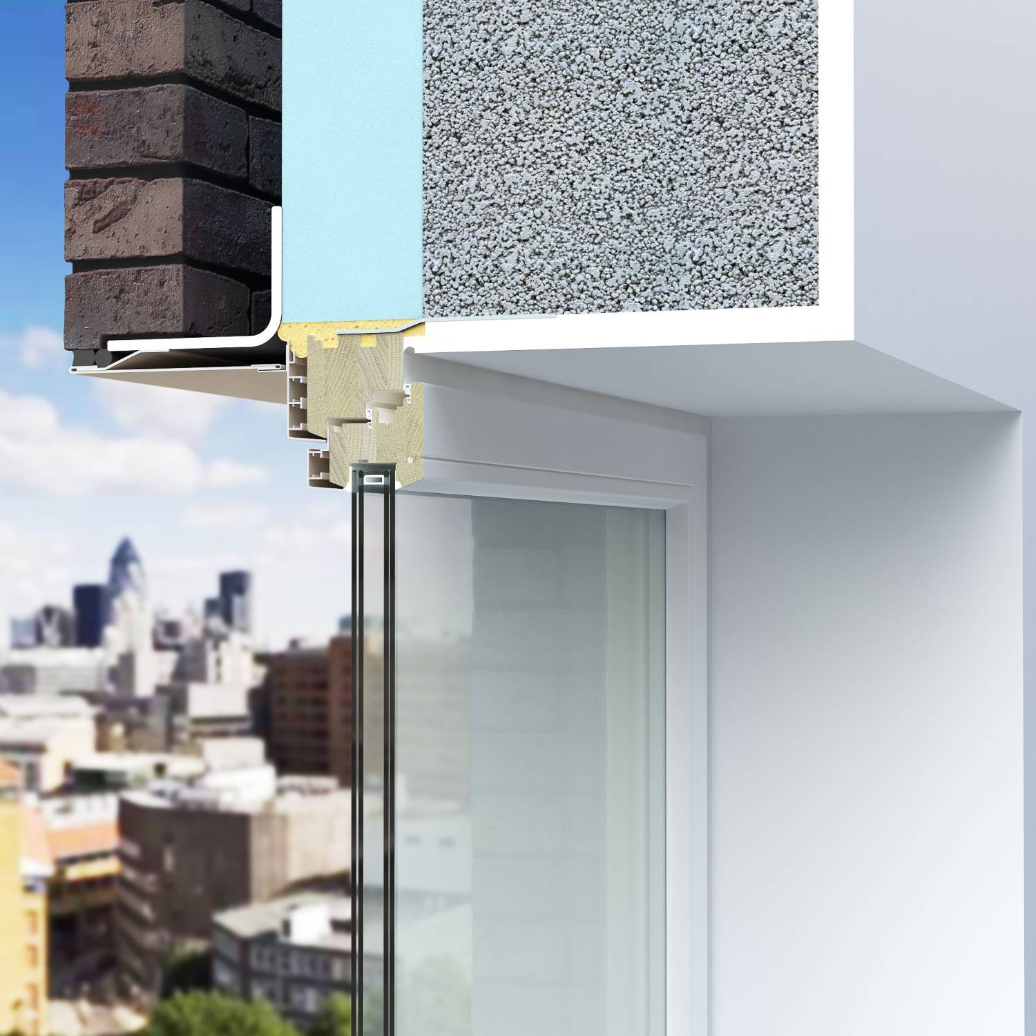 Alu-Clad Inward Opening (Tilt&Turn) Windows - Alu-Clad Casement Windows