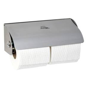 BC267 Dolphin Double Stainless Steel Lockable Toilet Paper Dispenser