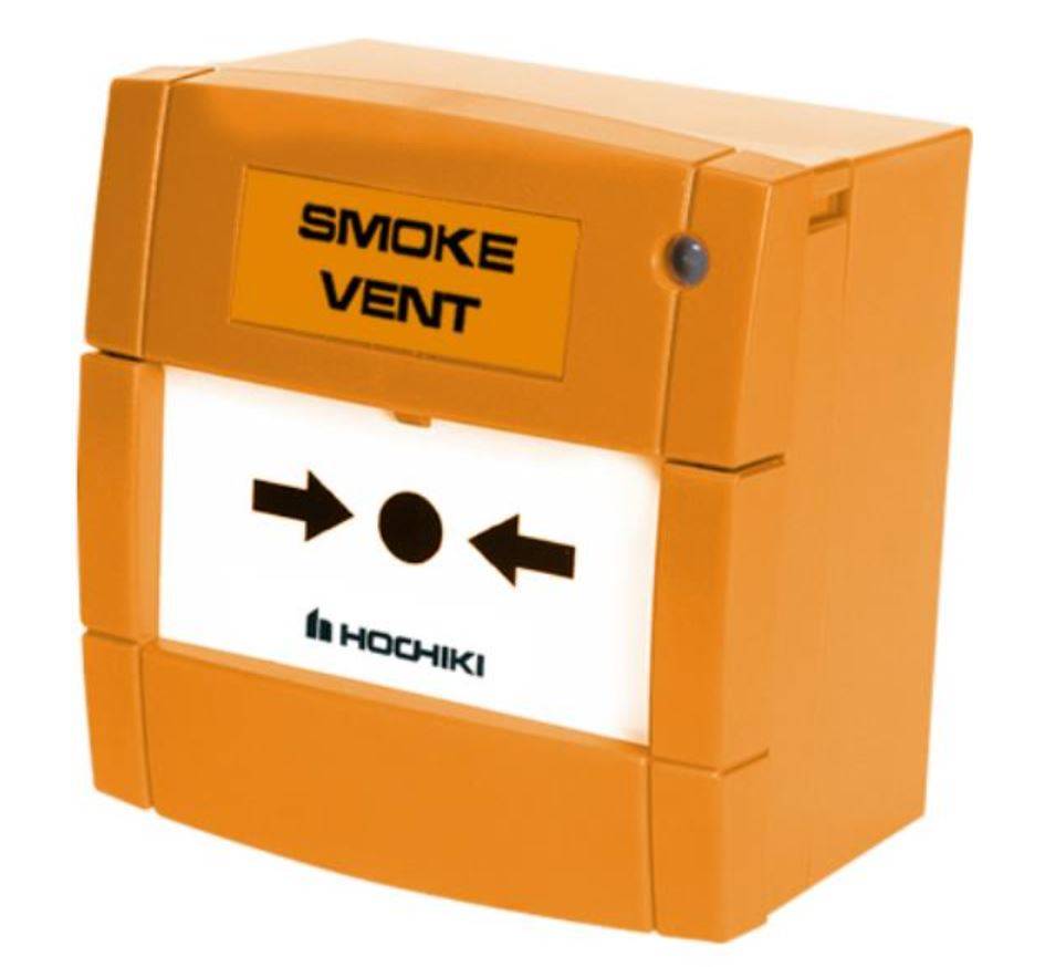 Manual Call Point With SCI 'SMOKE VENT' (Orange)