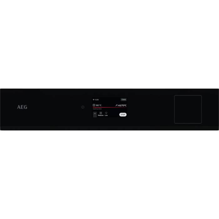 AEG MATT BLACK Connected SteamCrisp Quarter Steam & Pyrolytic oven