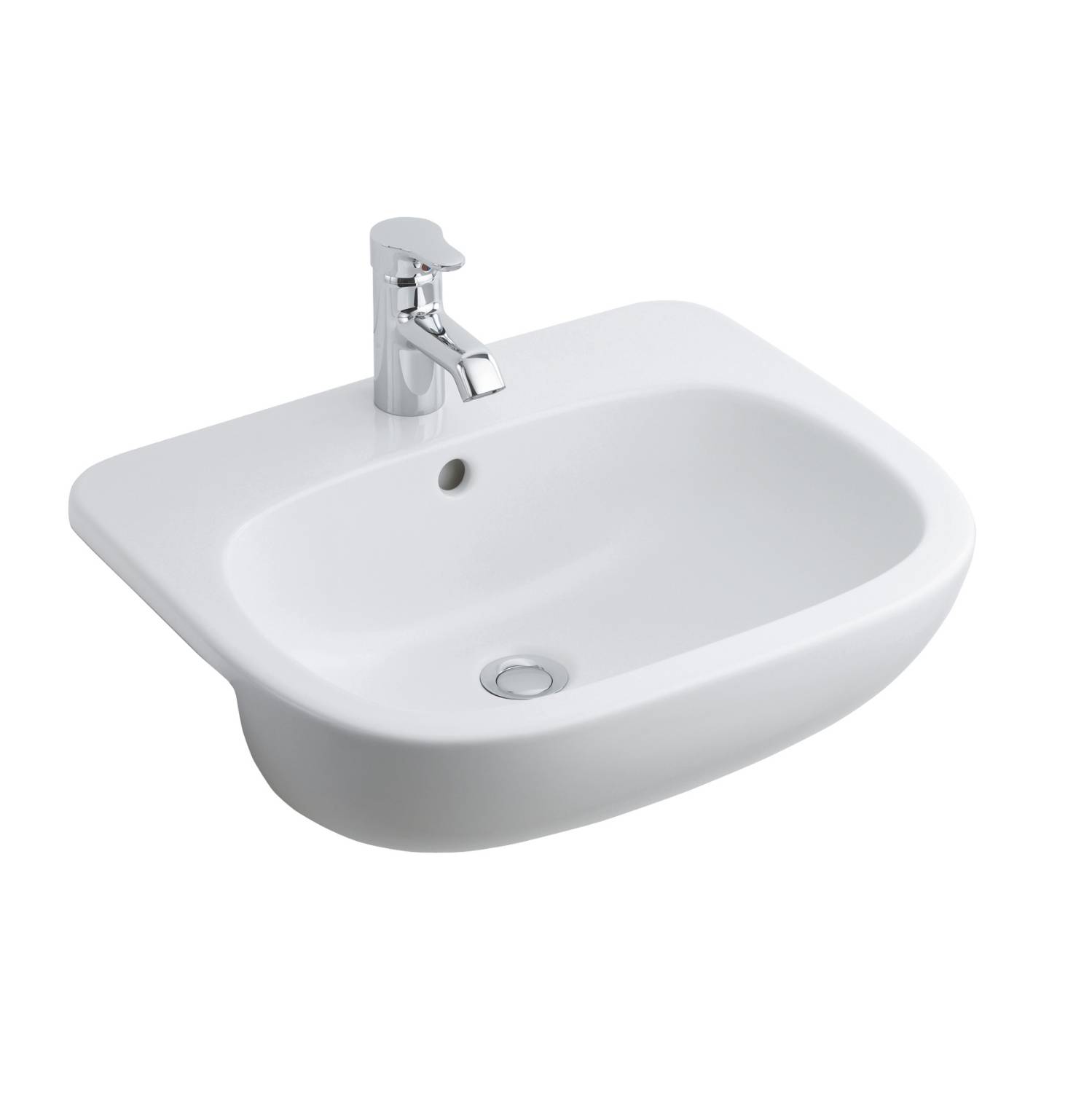 Jasper Morrison 55 cm Semi-Countertop Washbasin
