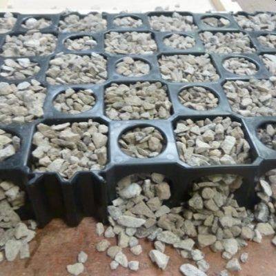 SureCell cellular ground reinforcement base suitable for permeable resin bound paving - Free draining SuDS solution