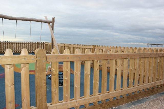 Playtime Timber Fencing