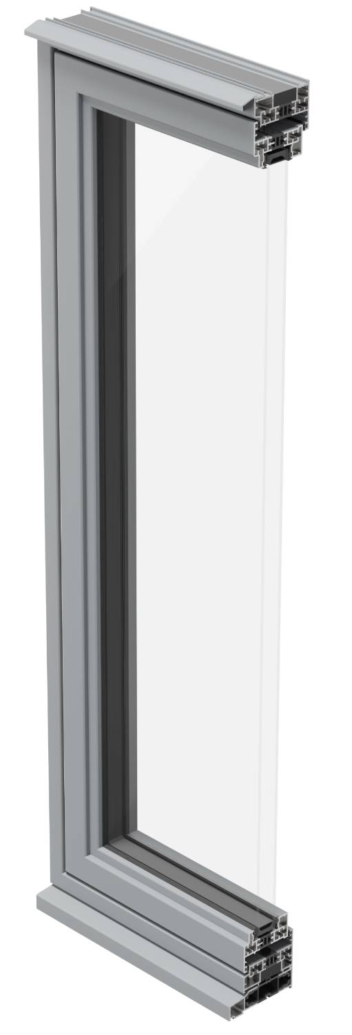 Classic Beadless Casement Side Window - Aluminium Window