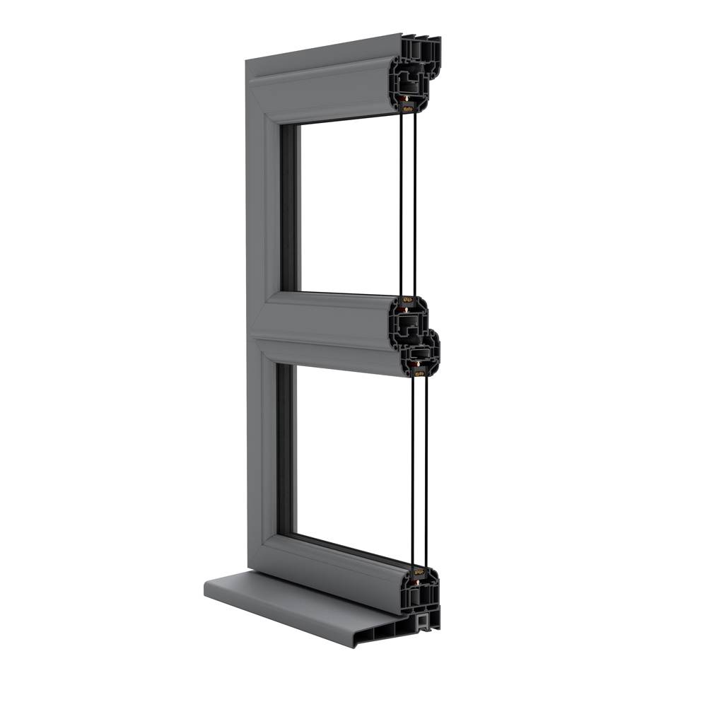 Profile 22 Casement Window - Sculptured - Sculptured Window