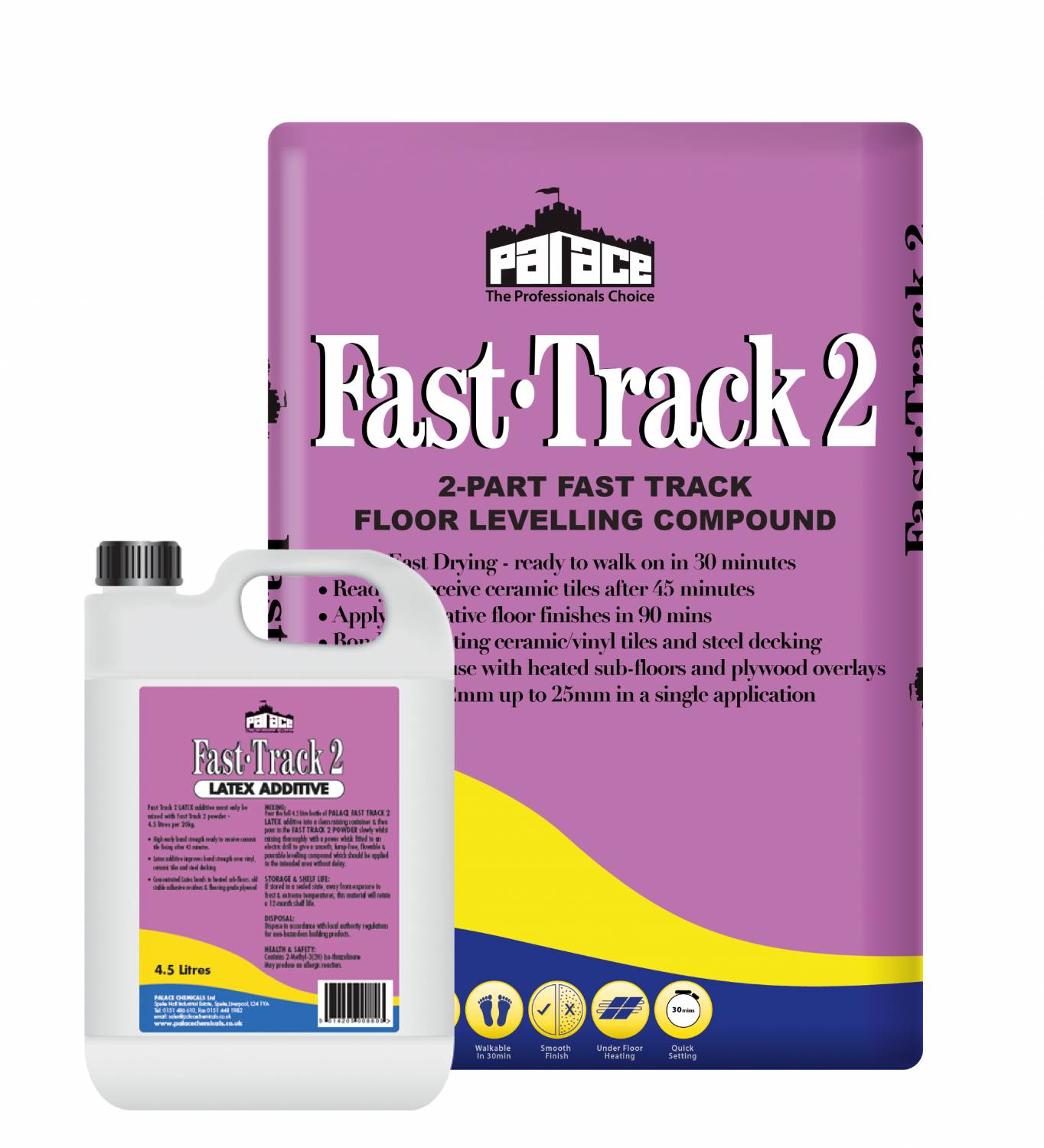 Palace Fast-Track 2 Levelling Compound - Floor Levelling Compound 