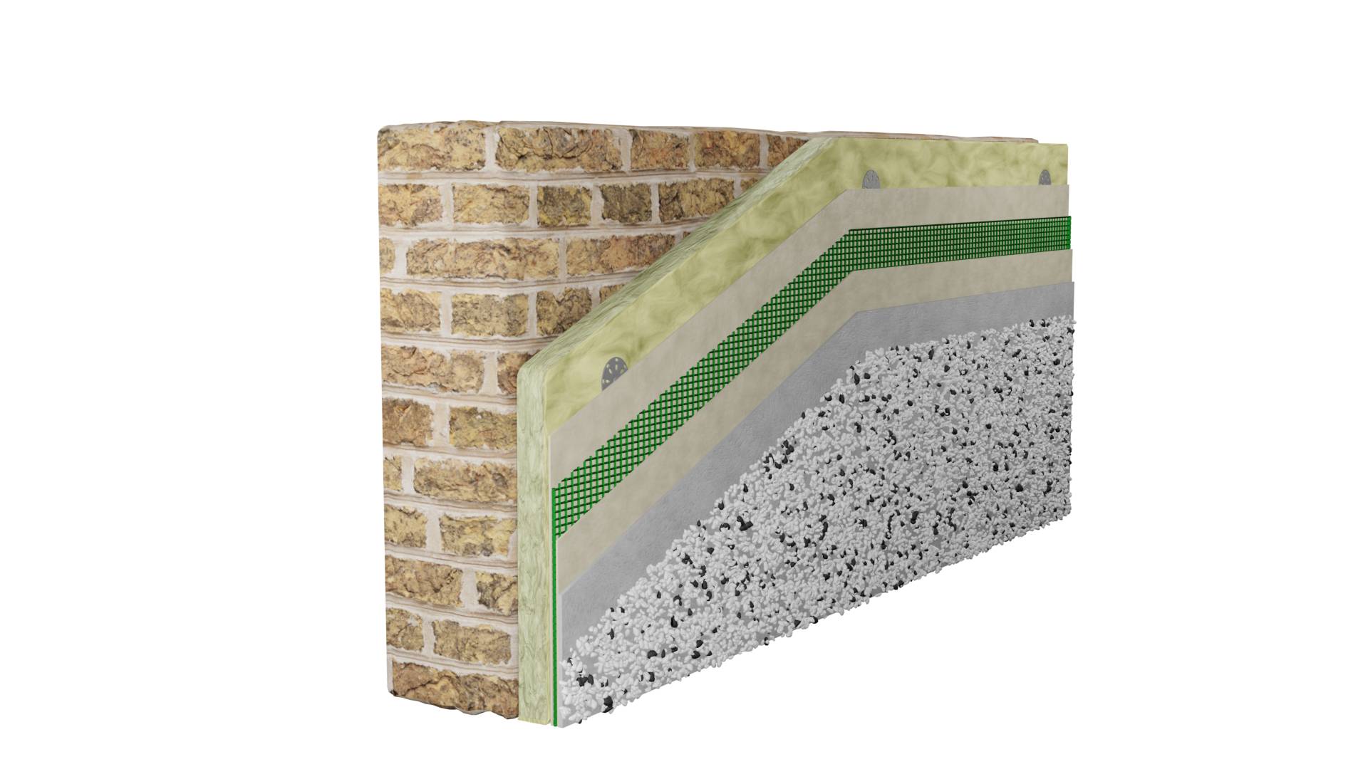 K Systems M, Mineral Wool External Wall Insulation (EWI) system 