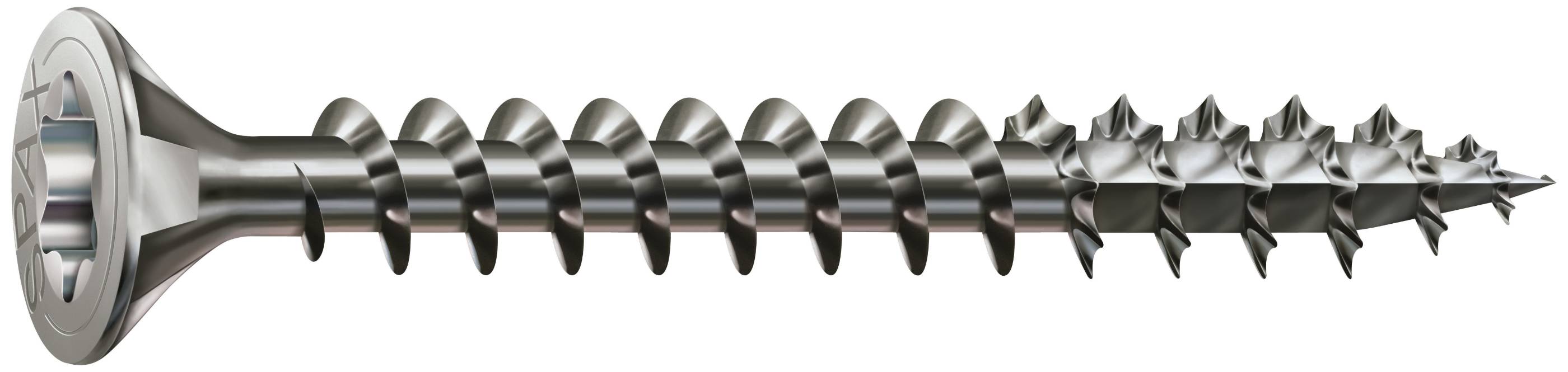 SPAX A2 Grade Stainless Steel Flat Countersunk Head Universal Use Screws