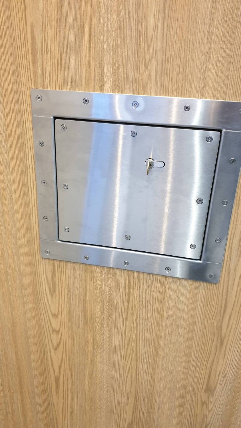 Pill And Beverage Hatch - Safe and Secure Service Hatch