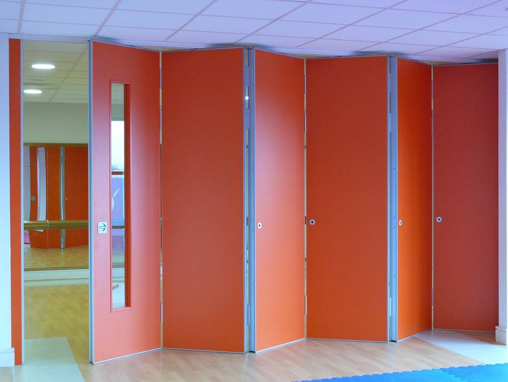 Kudos Sliding Folding Partitions Centre Folding Single Wing