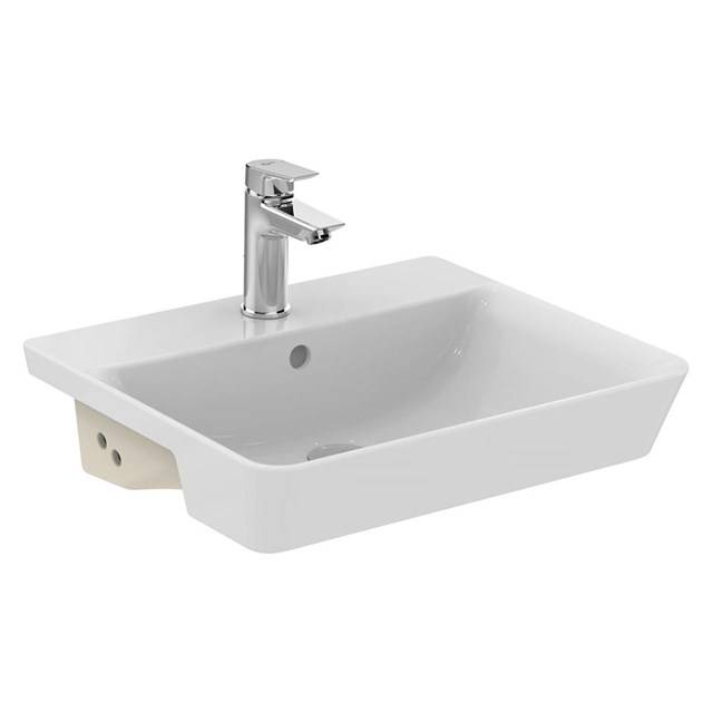 Concept Air Cube 50cm Semi-Countertop Washbasin