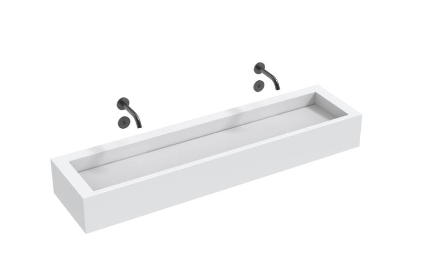 Monolith S Series - 300mm depth - Wall-mounted Minimalist Washbasins