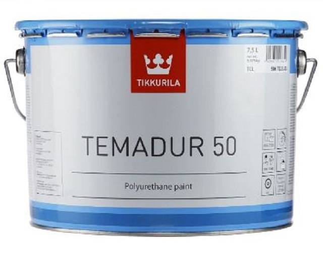 Temadur 50 - semi-gloss polyurethane for cladding