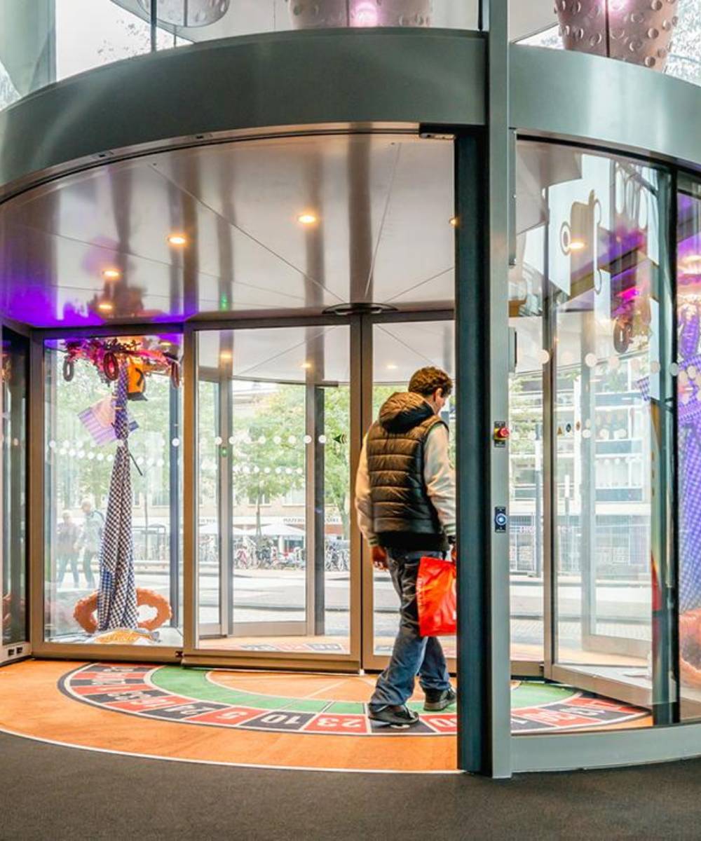 Duotour Rotating Revolving Door