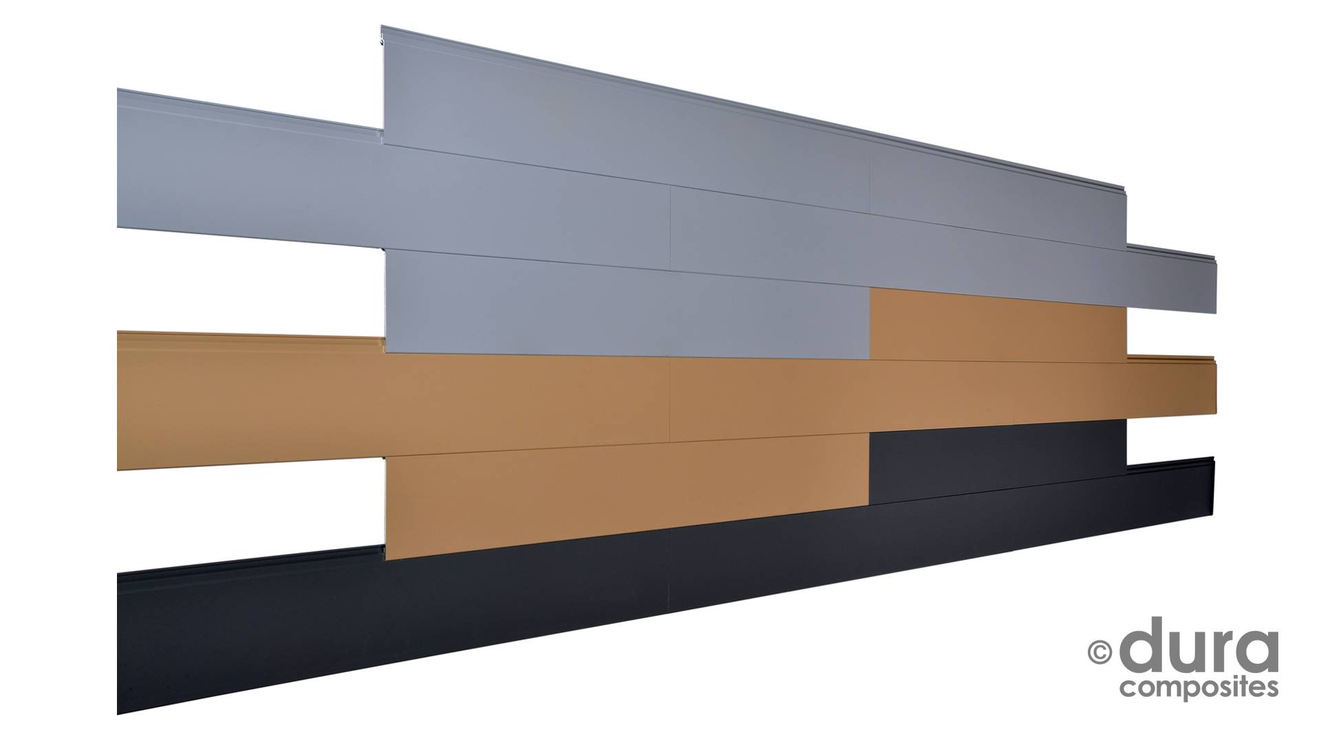 A2 Dura Cladding Flush Aluminium - Aluminium Flush Cladding Boards