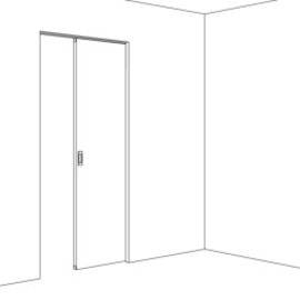 Porta 100 HMT Pocket Acoustics (Sliding Door Hardware) - Pocket Door