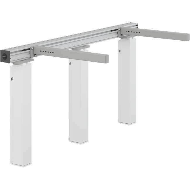 Wall mounted, height adjustable kitchen worktop. Electrically operated. Various lengths.