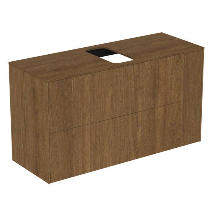 Conca 100 cm Wall Hung Short Projection Washbasin Unit