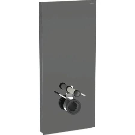 Geberit Monolith sanitary module for wall-hung WC, 114 cm, front cladding made of glass