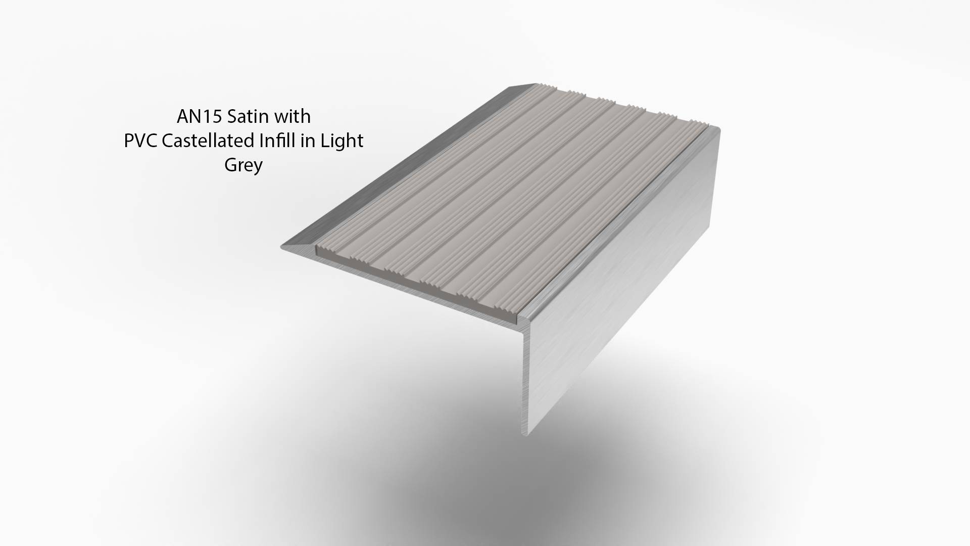 AN15 Aluminium Stair Nosings - Stair Nosing