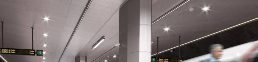 Concrete Veneer Ceilings - Concrete veneer ceiling system