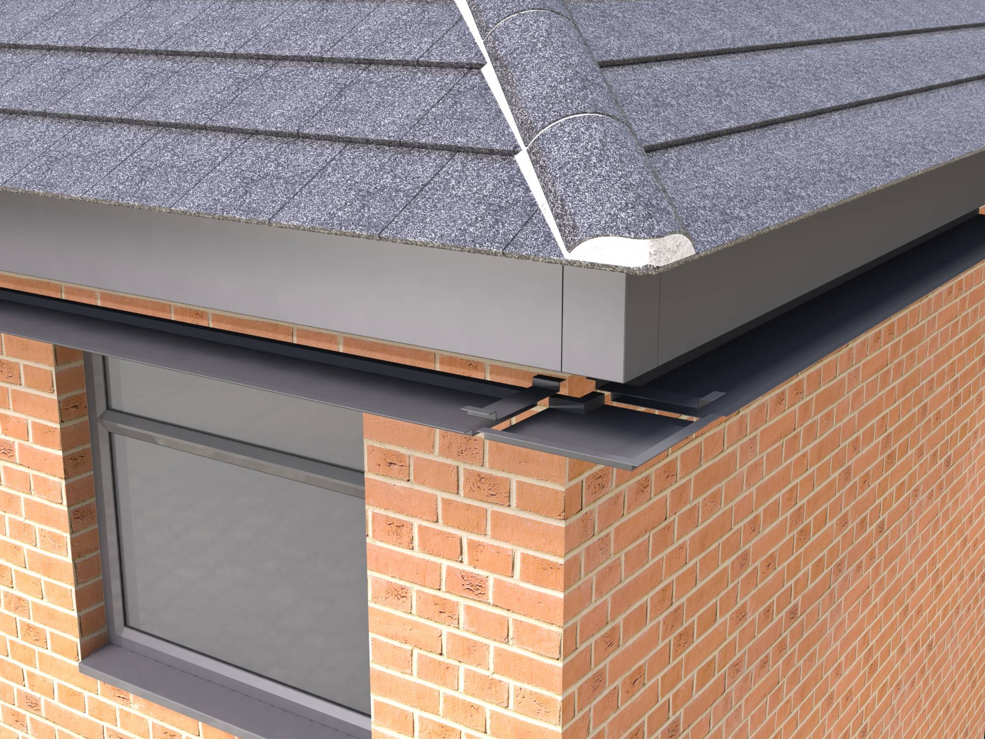 Alumasc Skyline Aluminium Soffit Standard Profile