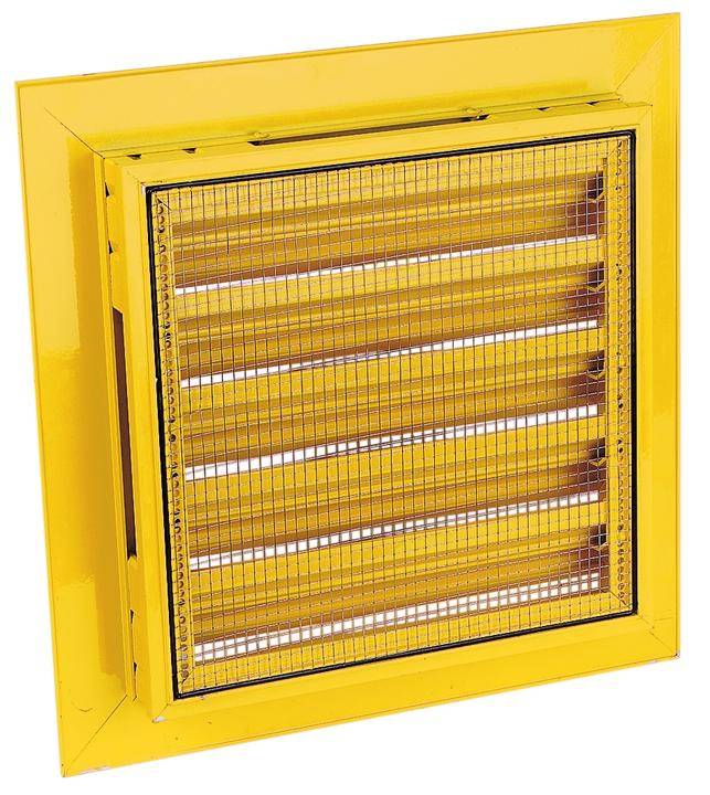 Aluminium Louvre Grille 421