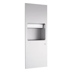 WP612 Dolphin Prestige Paper Towel Dispenser and Waste Bin Combination Unit