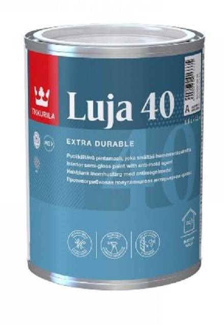 Luja 40 - acrylic semi gloss, anti mould