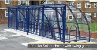 Cycle Shelter, Single or double height